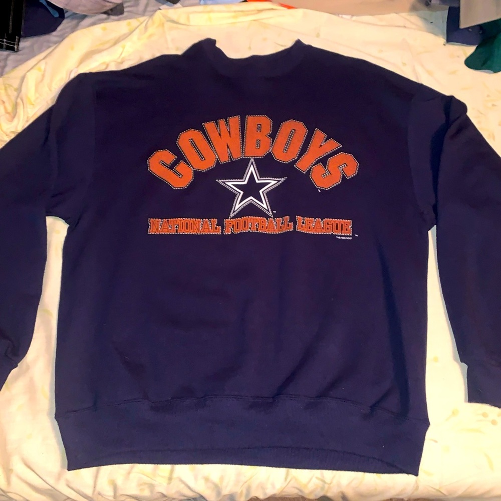 Vintage Dallas Cowboys 1996 Football NFL Crewneck Sweatshirt Size L